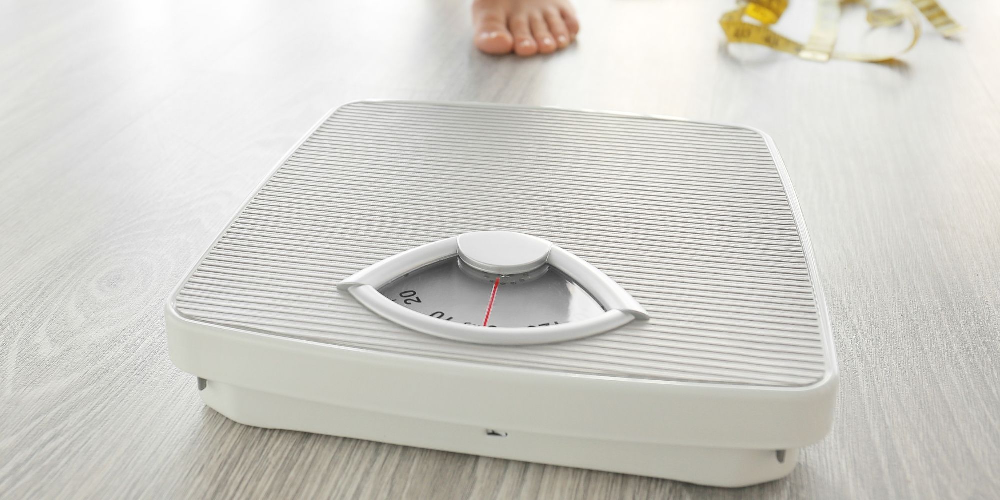 set of bathroom scales healthy eating tips for seniors managing weight